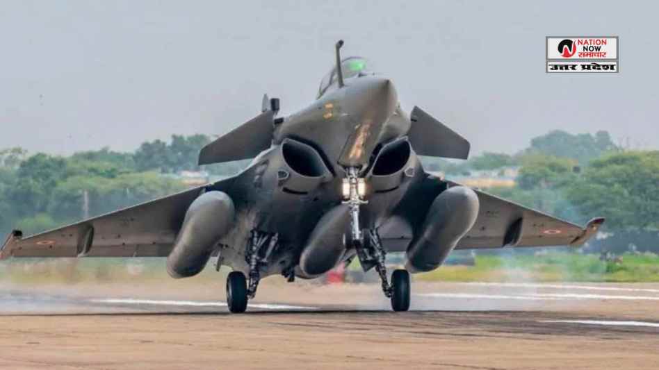 एयर फोर्स का शक्ति प्रदर्शन: शाहजहांपुर में गंगा एक्सप्रेस वे पर उतारे लड़ाकू विमान; मिराज, राफेल और जगुआर गरजे- INDIAN AIR FORCE