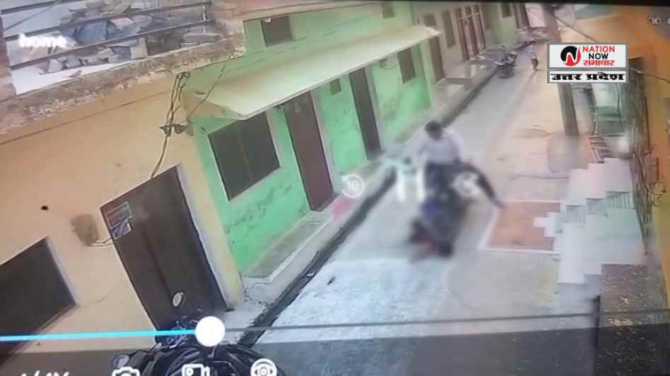 हमीरपुर: तेज रफ्तार बाइक ने मासूम को रौंदा, सीसीटीवी में कैद हुई घटना – HAMIRPUR BIKE ACCIDENT