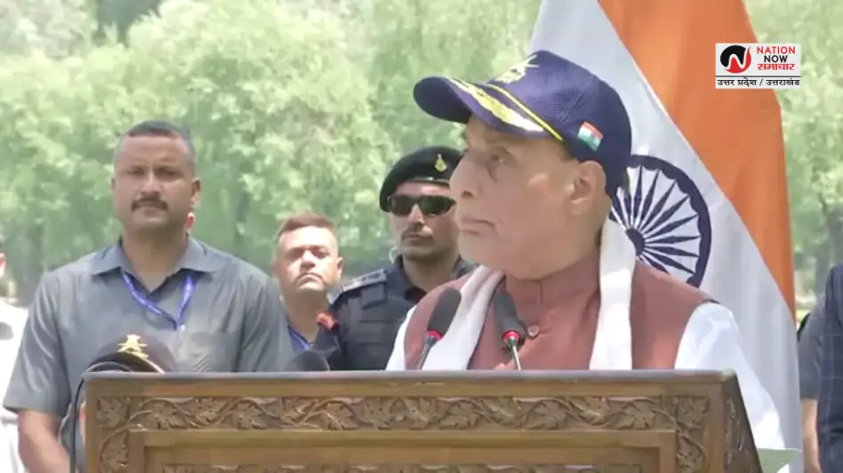 RAJNATH SLAMS PAKISTAN: ‘ऑपरेशन सिंदूर’ को लेकर भुज में बोले रक्षामंत्री राजनाथ, ’23 मिनट में निपटा दिए दुश्मन”