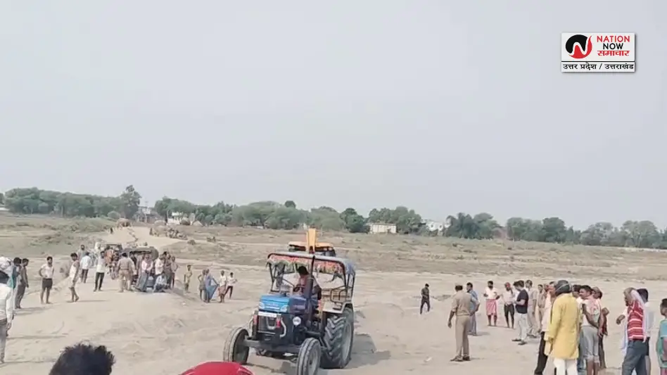 Mirzapur Illegal sand mining