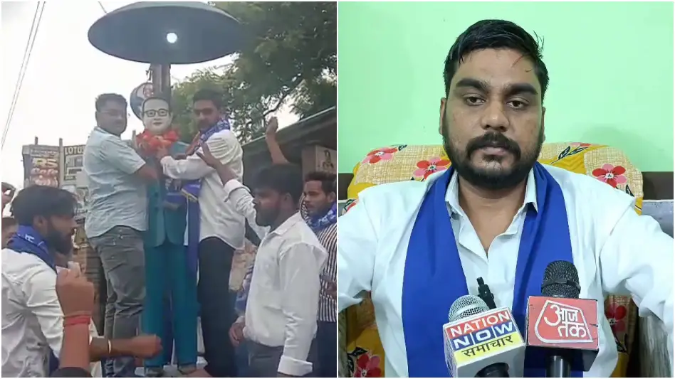 Bhim Army president Auraiya visit: औरैया पहुंचे भीम आर्मी जय भीम के राष्ट्रीय अध्यक्ष मंजीत नौटियाल, जातिगत भेदभाव पर जमकर साधा निशाना