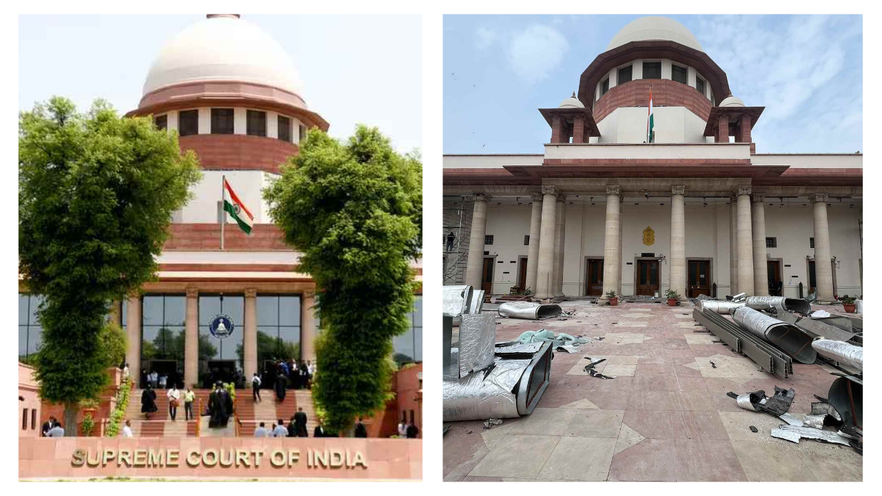 NNS Exclusive:सुप्रीम कोर्ट में ₹2.68 करोड़ में बनी कांच की दीवार एक साल में ही हटी, गिराने में आया इतना खर्च- Supreme Court Glass Wall