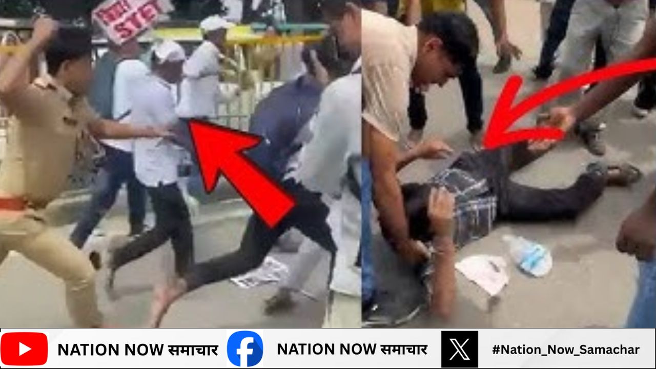 Patna Student Protest: STET परीक्षा को लेकर प्रदर्शन कर रहे छात्रों पर पुलिस का लाठीचार्ज