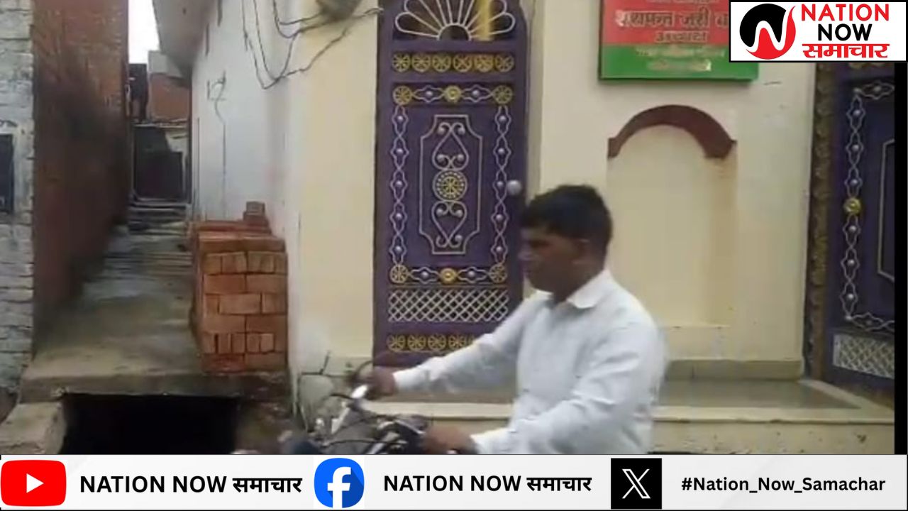 बरेली : नगर पालिका अध्यक्ष पर नाले पर अवैध कब्जे का गंभीर आरोप, मोहल्ला बना ‘खुला सीवर’