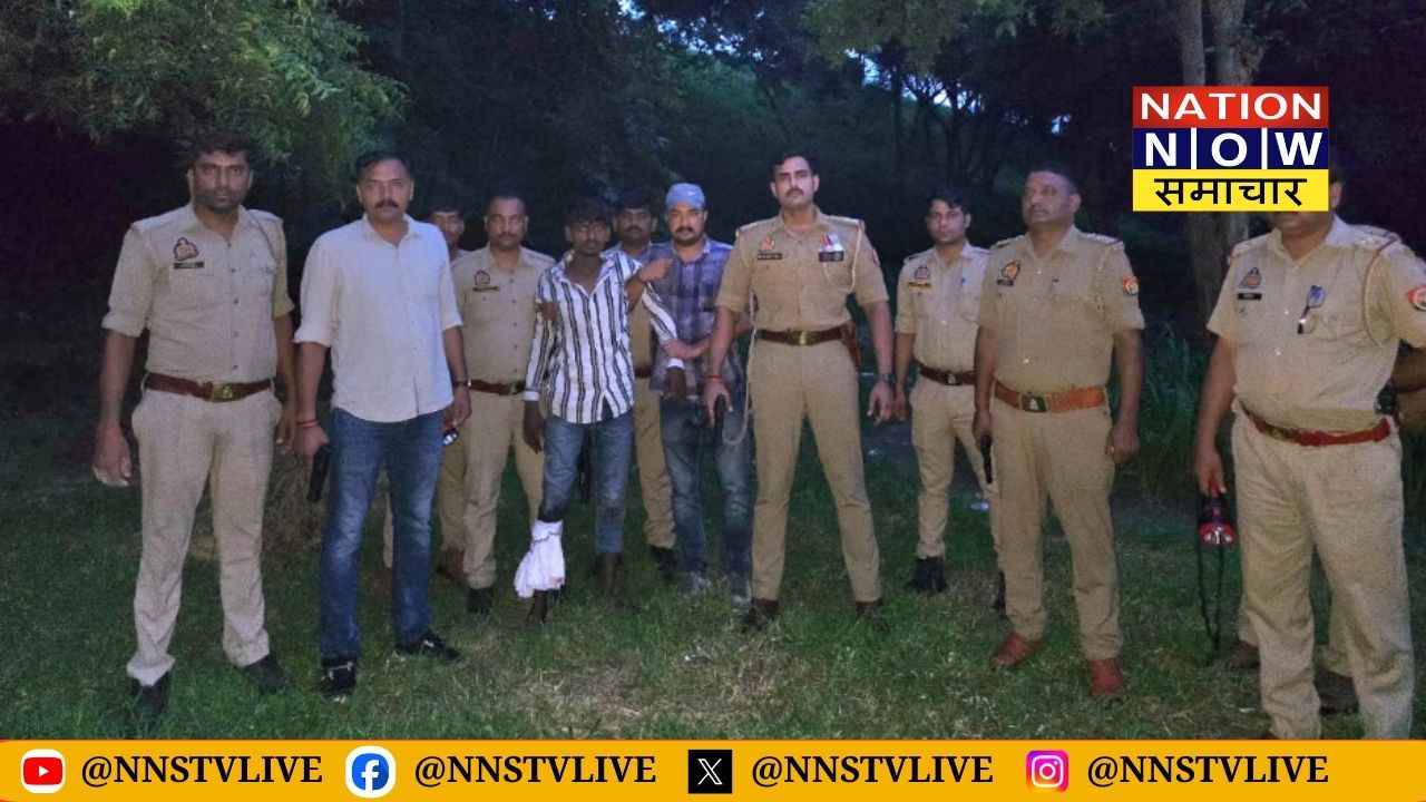 kaushambi police encounter: लूट के आरोपी बदमाश को लगी गोली, चोरी की बाइक और तमंचा बरामद