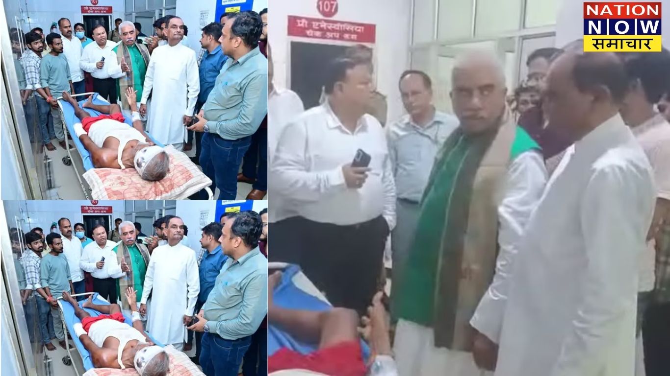 फतेहपुर जिला अस्पताल में अव्यवस्थाओं पर भड़के कैबिनेट मंत्री राकेश सचान, कर्मचारी गिरफ्तार