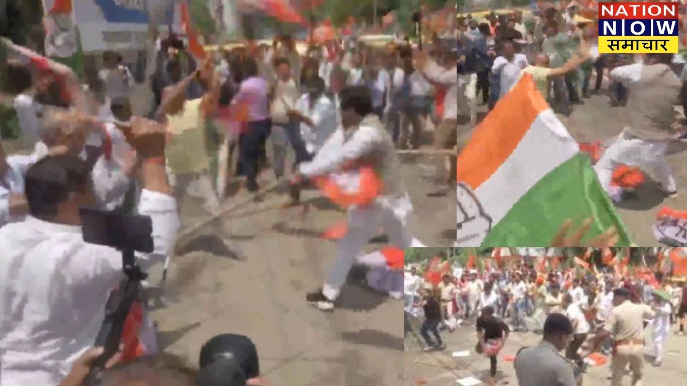 पटना में भिड़े कांग्रेस-बीजेपी कार्यकर्ता, पीएम को गाली देने का मुद्दा गरमाया