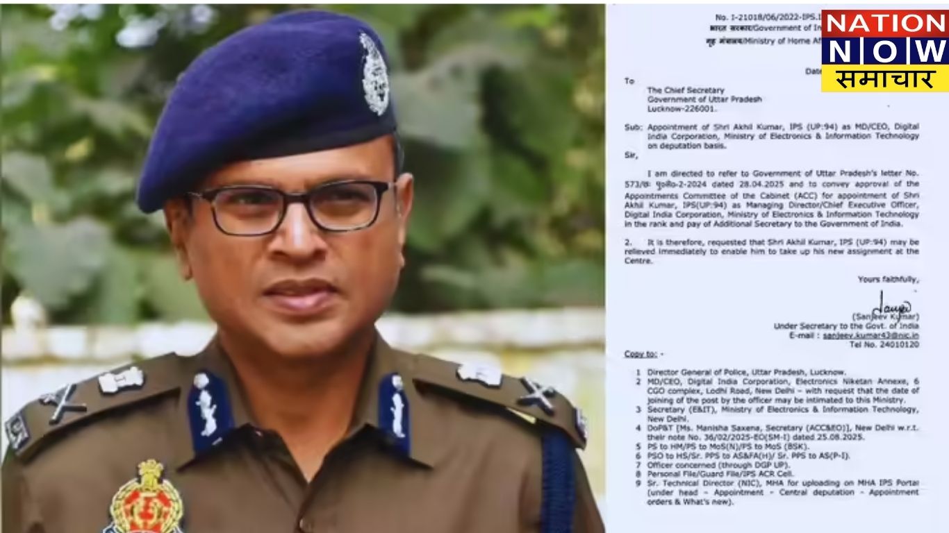अखिलेश दुबे का कच्चा चिट्ठा खोलने वाले अफसर को केंद्र ने बुलाया, जानिए कौन हैं कानपुर के पूर्व CP अखिल कुमार