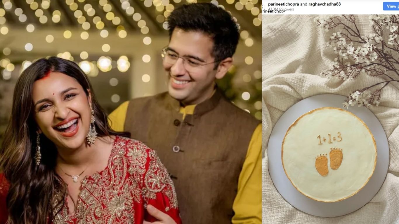 परिणीति चोपड़ा और राघव चड्ढा बनेंगे पेरेंट्स, इंस्टाग्राम पर दी गुड न्यूज  लिखा- 1+1=3