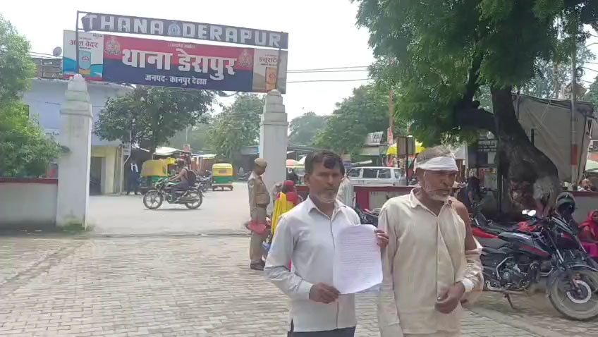 कानपुर देहात: दबंगों का आतंक, पीड़ित परिवार पर हमला – लाठी-डंडों से पिटाई, खून से लथपथ