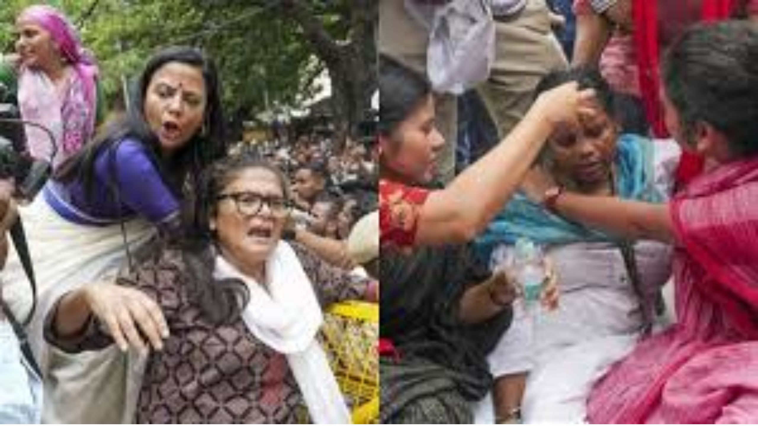 VIDEOS: बीच सड़क महुआ मोइत्रा और मिताली बेहोश, ‘वोट चोरी’ के खिलाफ विपक्ष का प्रदर्शन तेज