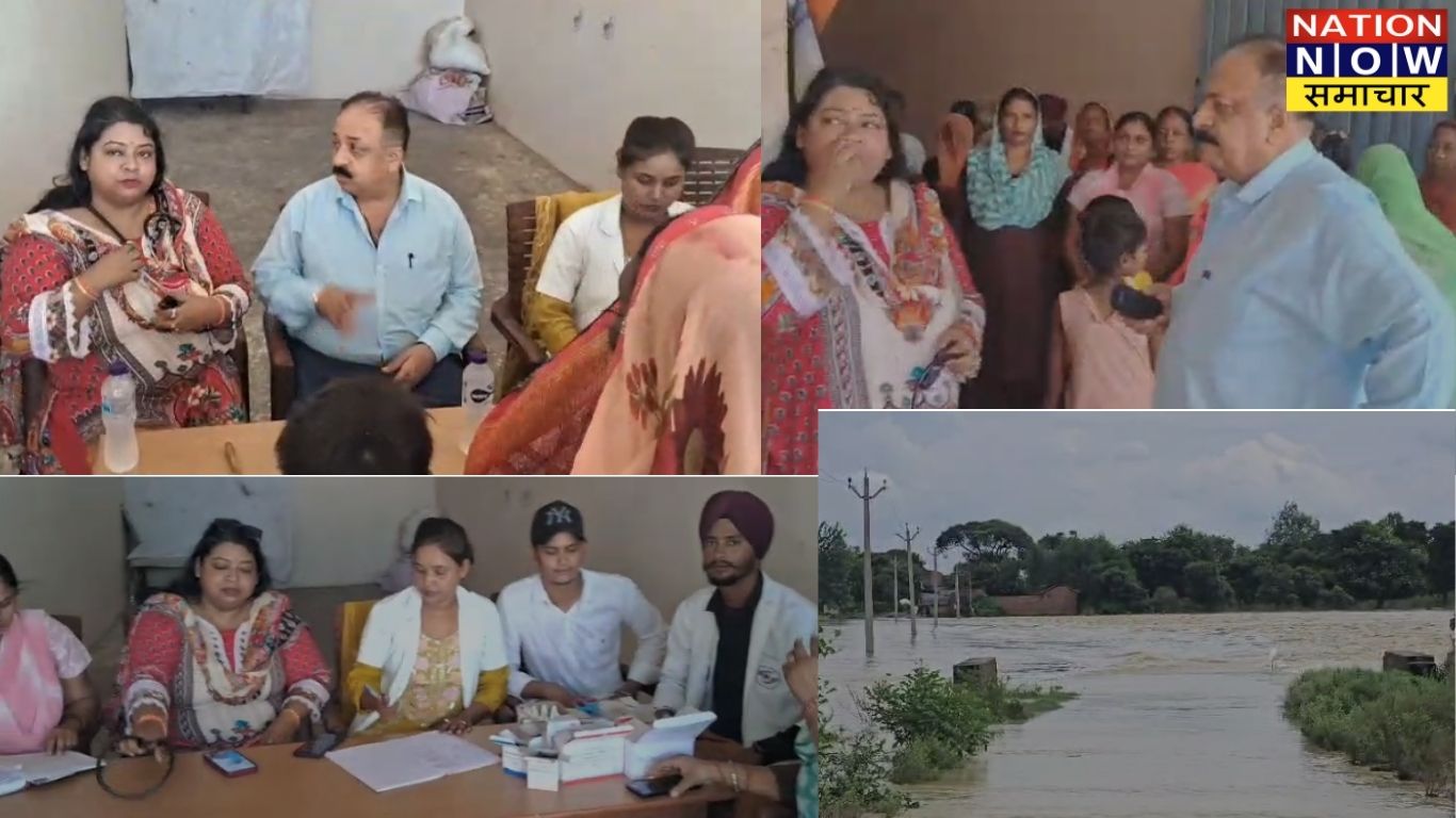 “पीलीभीत बाढ़: सीएमओ की मौजूदगी में लगाया गया निशुल्क स्वास्थ्य शिविर, मरीजों को मुफ्त दवा वितरण”