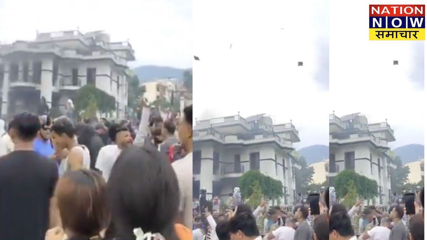 नेपाल में ऊर्जा मंत्री और राष्ट्रपति के घर पर प्रदर्शन, ओली सरकार पर दबाव