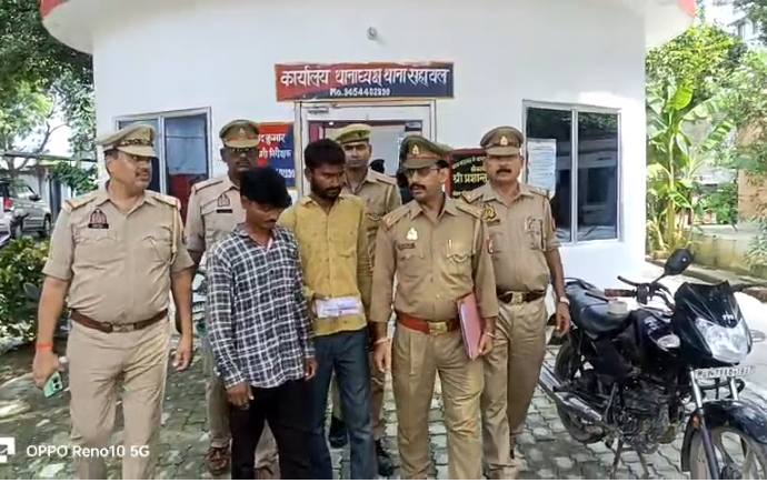 औरैया पुलिस को बड़ी सफलता, थाना सहायल ने पकड़े 2 शातिर चोर
