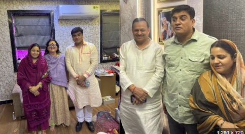 पति इरफान के साथ सपा MLA नसीम सोलंकी ने दीवाली के बाद बीजेपी नेताओं से की मुलाकात, साझा की तस्वीरें