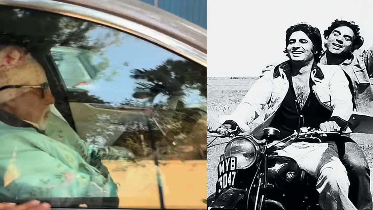 Amitabh Bachchan पहुंचे धर्मेंद्र के घर, ‘जय-वीरू’ की दोस्ती फिर हुई वायरल