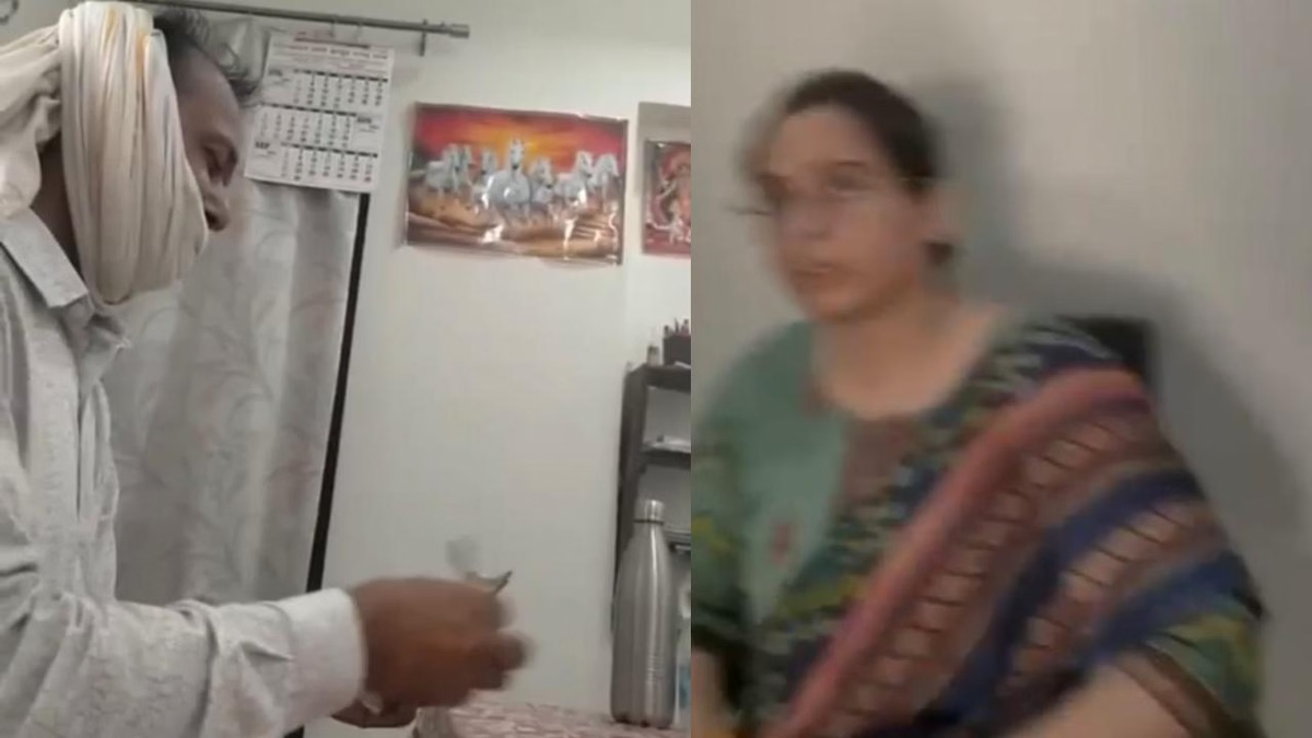 झांसी में आबकारी इंस्पेक्टर का रिश्वत लेते वीडियो वायरल, विभाग में मचा हड़कंप