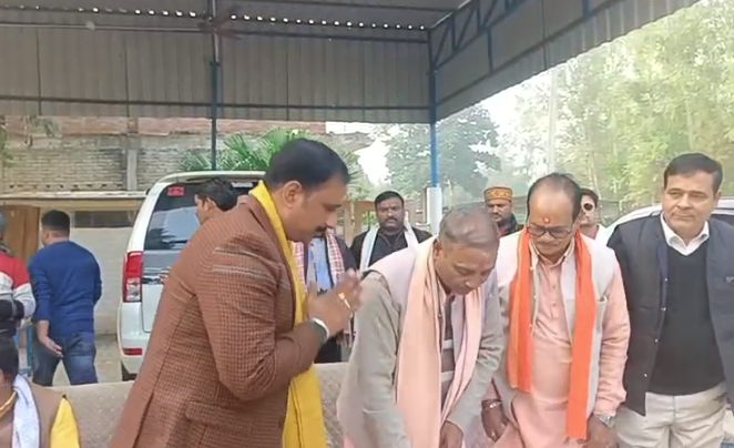 बाराबंकी: त्रिवेदीगंज में नवनियुक्त भाजपा जिला अध्यक्ष राम सिंह भुल्लन का भव्य स्वागत, कार्यकर्ताओं में दिखा उत्साह