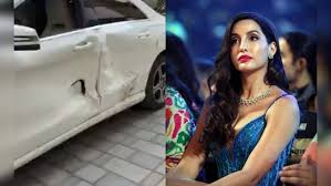 सड़क हादसे का शिकार हुईं अभिनेत्री नोरा फतेही, कार एक्सीडेंट में आईं मामूली चोटें