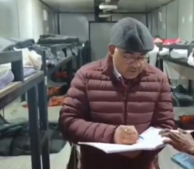 कानपुर: रैन बसेरे में DM की रेड, बुनियादी सुविधाओं की पोल खुली