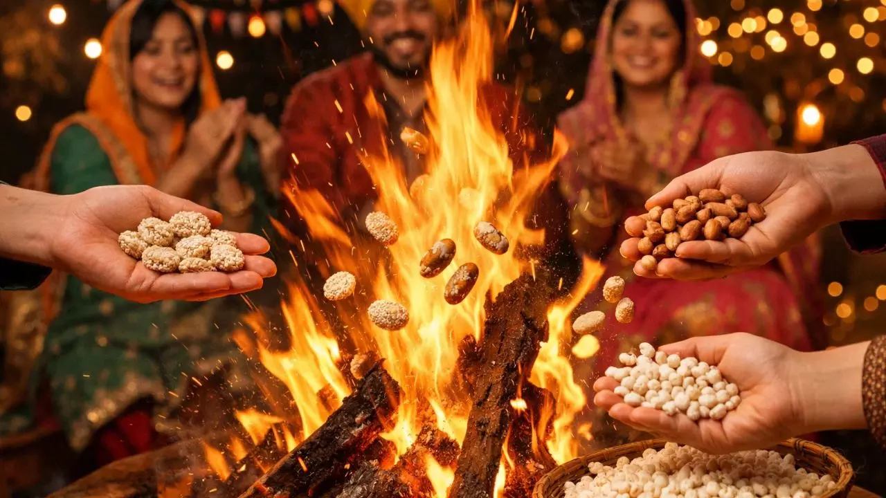 Lohri 2026: लोहड़ी पर तिल, मूंगफली और गुड़ क्यों खाते हैं? जानें साइंस