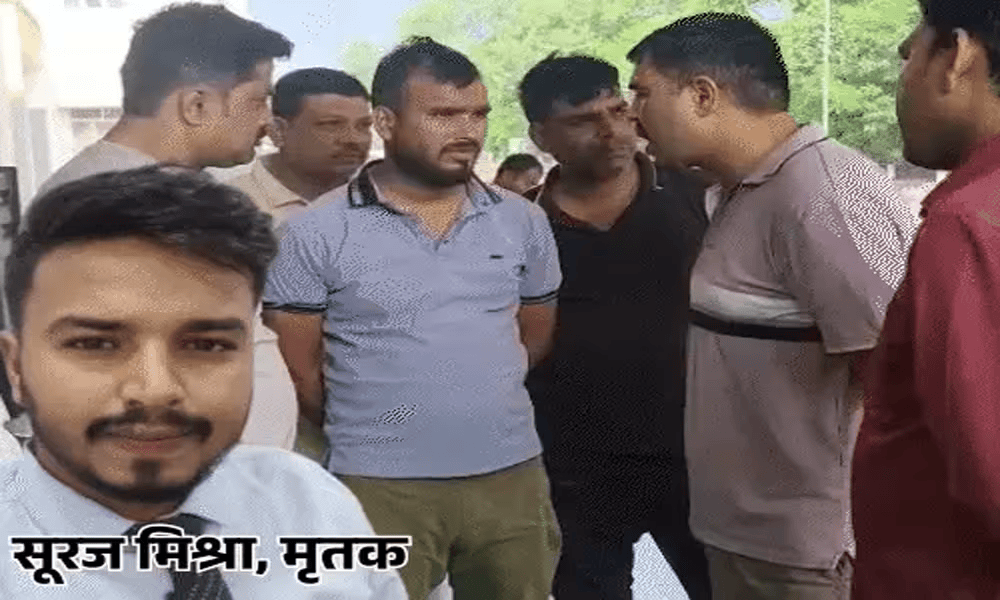 कानपुर में तेज रफ्तार गाड़ी ने MR को कुचला: 5 फीट उछलकर सड़क पर गिरा, 8मी. दूर तक घिसटा